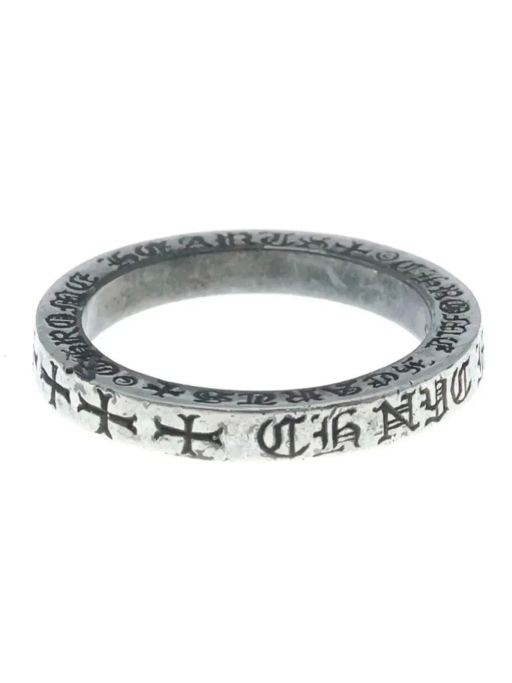 Chrome Hearts Spacer You Ring Silver